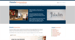Desktop Screenshot of paladincorp.com.au